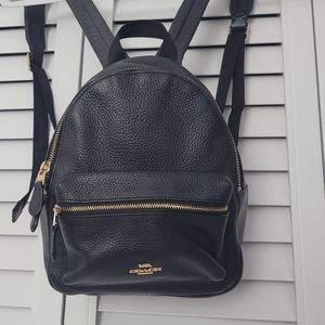 Coach mini leather bookbag